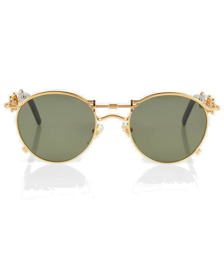 Photo: Jean Paul Gaultier x Karim Benzema 56-0174 round sunglasses