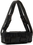 HODAKOVA Black Belt Baguette Bag