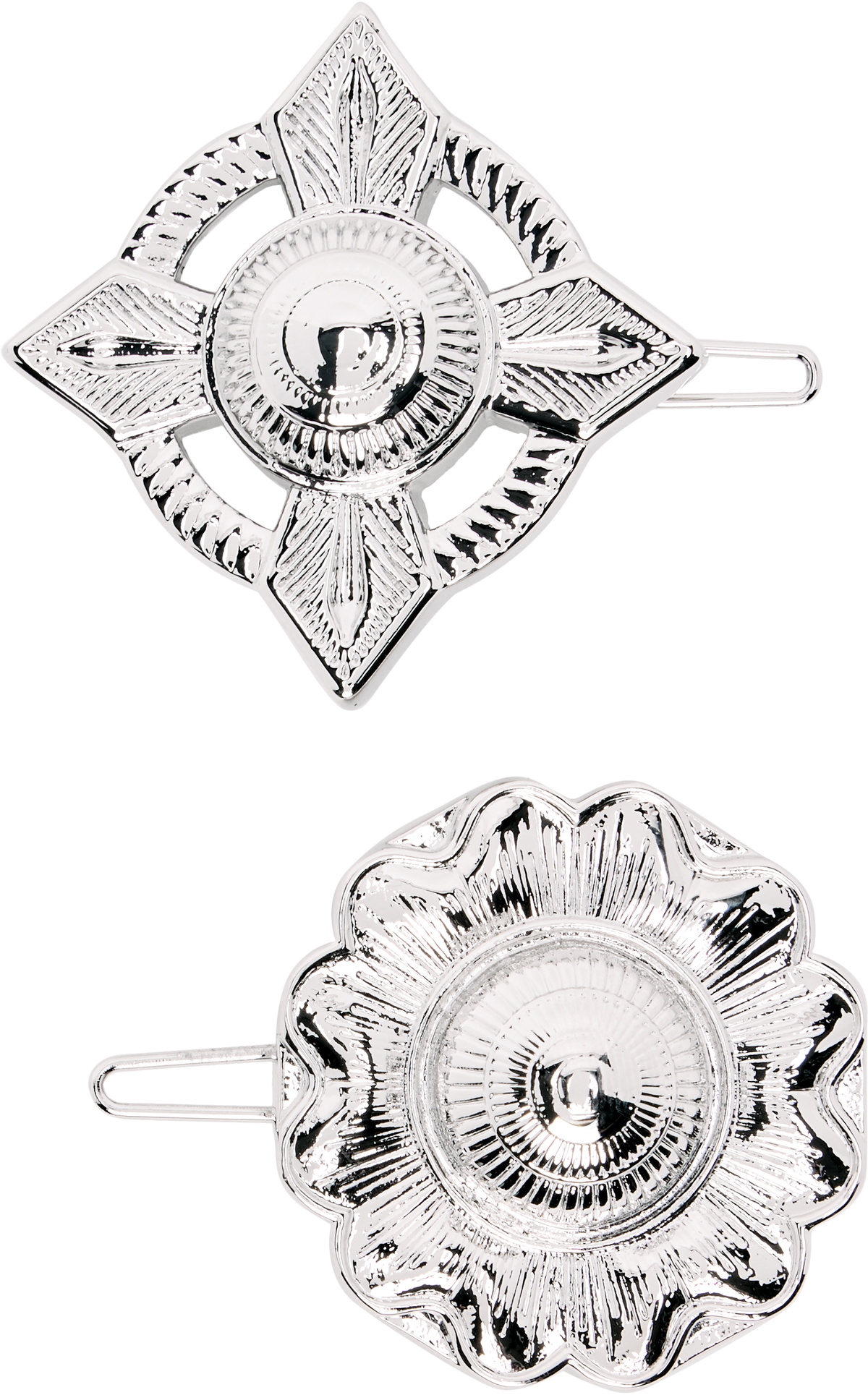 ヘアアクセサリー LptumTOGA PULLA motif pin / silver Toga Pulla Silver Concho Hair Pin Set Toga Pulla