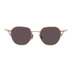 Native Sons Gold and Grey Roy 47 Sunglasses