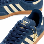Adidas Men's Samba OG Sneaker in Night Indigo/Warm Vanilla/Gum