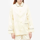 HAY Women's Outline Long Pyjama Shirt in Soft Yellow