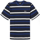 Barbour Men's International Gauge Stripe T-Shirt in Night Sky