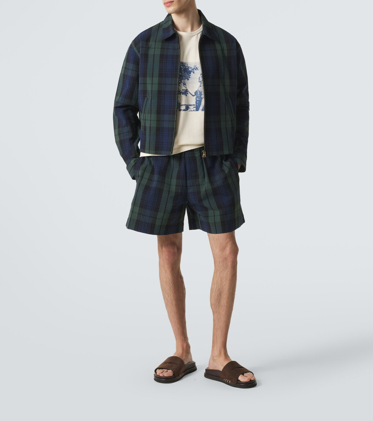 JW Anderson Printed cotton jersey T-shirt