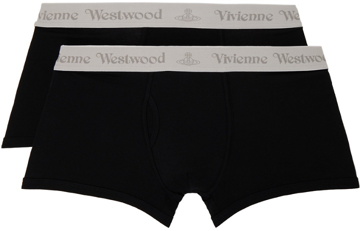 Photo: Vivienne Westwood Two-Pack Black Boxers