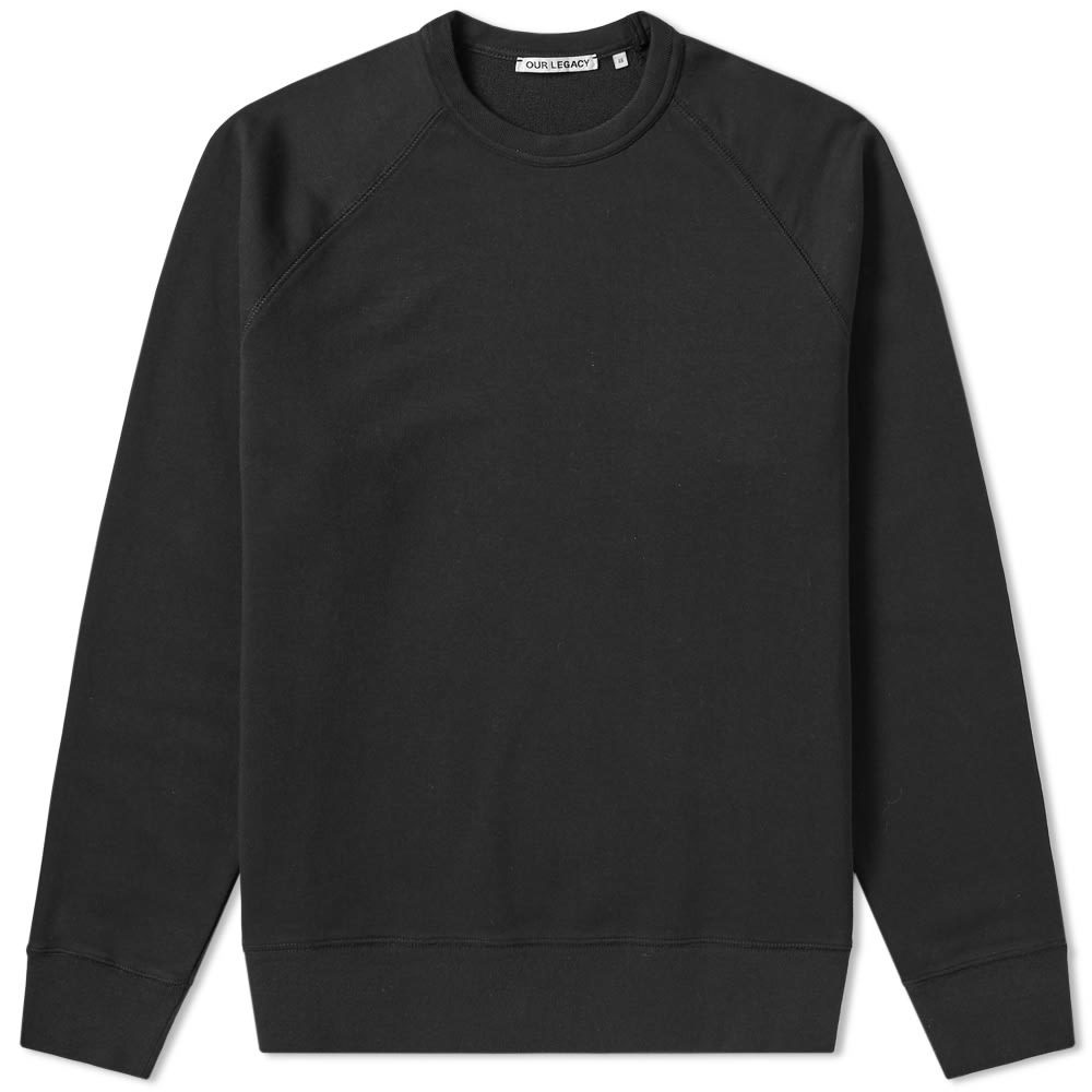 Our Legacy 50's Great Sweat Black Loop Sweat Our Legacy