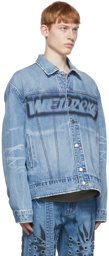 We11done Blue Denim Jacket