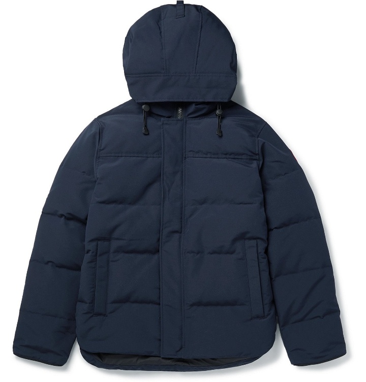 Photo: Canada Goose - Macmillan Quilted Shell Hooded Down Parka - Blue