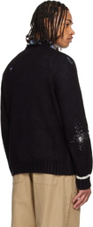 Neighborhood Black Crewneck Sweater