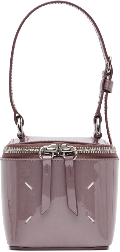 Photo: Maison Margiela Purple Cube Mini Bag