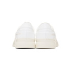 Common Projects White Track Super Low Sneakers