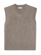 FRAME - Yak and Merino Wool-Blend Sweater Vest - Neutrals