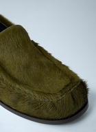 Dries Van Noten Pony Hair Loafers