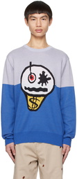 ICECREAM Blue Cone Sweater