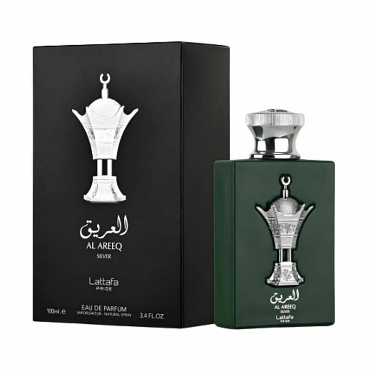 Photo: Lattafa Al Areeq Silver EDP 3.4 oz Fragrances 6291108738689