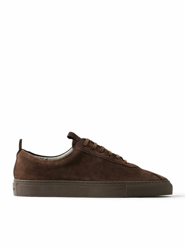 Photo: Grenson - Sneaker 1 Suede Sneakers - Brown