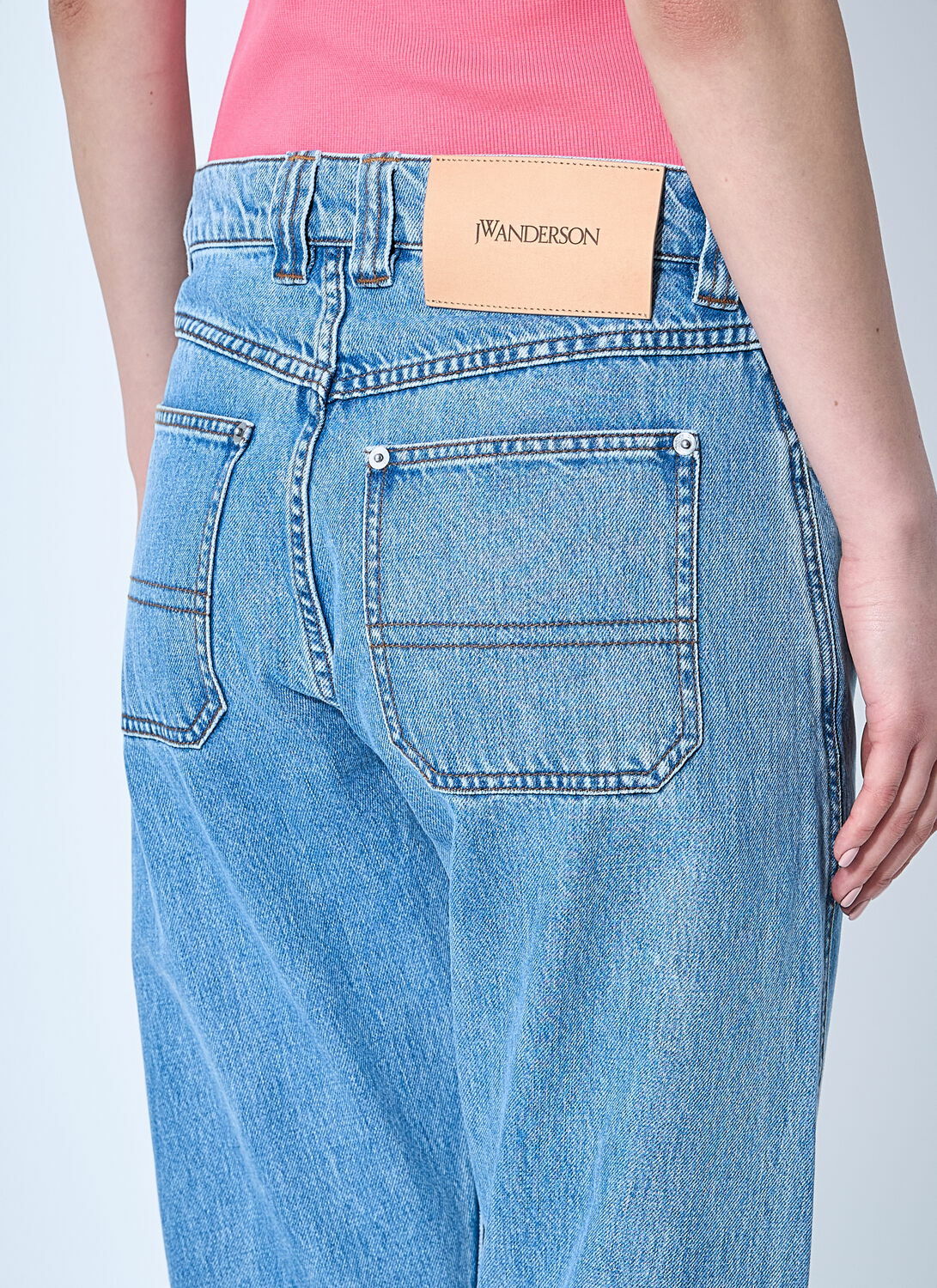 JW Anderson Twisted Denim Jeans