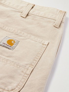 Carhartt WIP - Straight-Leg Cotton-Canvas Shorts - Neutrals