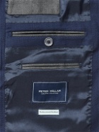 Peter Millar - Excursionist Unstructured Stretch Wool and Silk-Blend Blazer - Blue