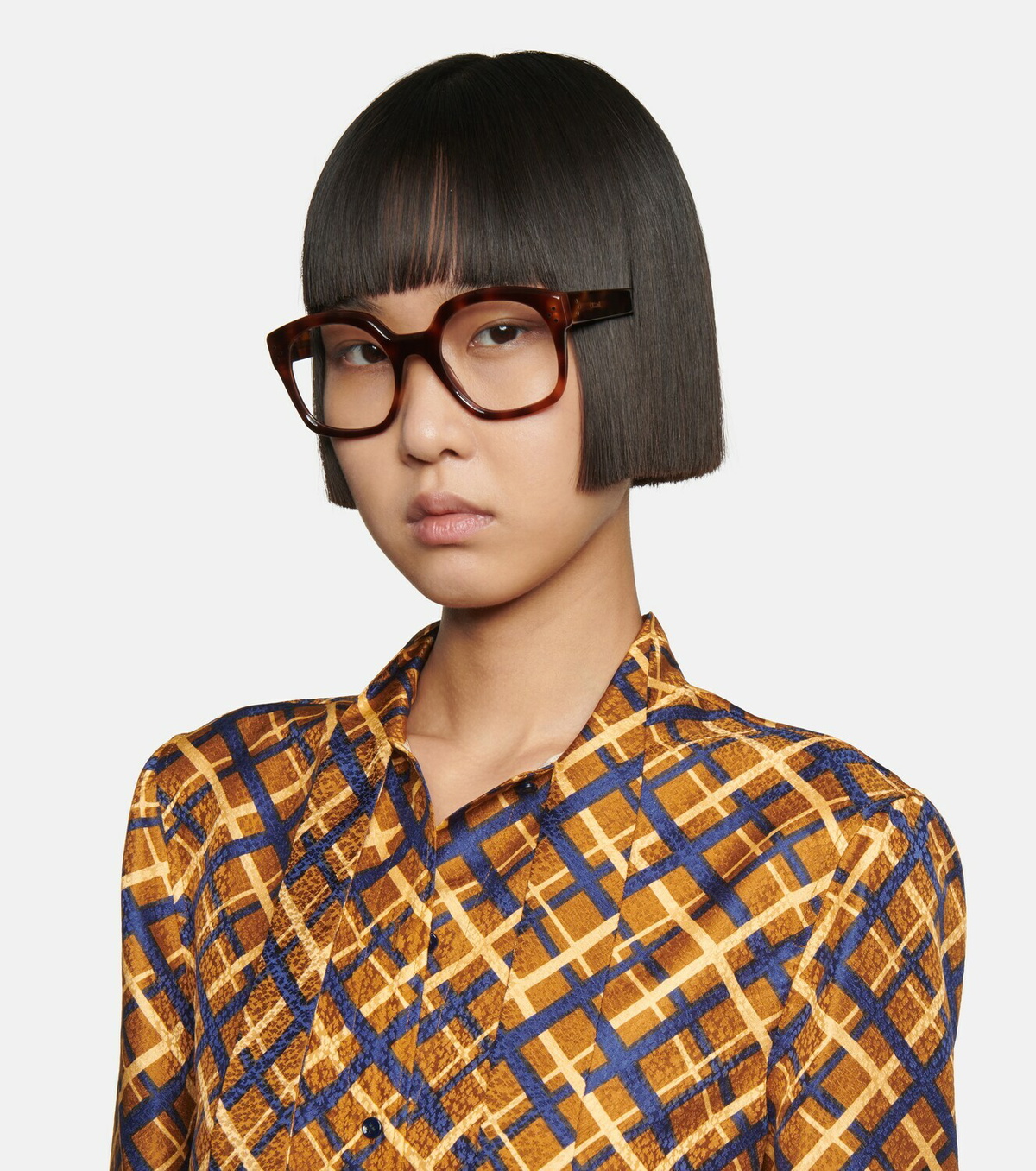 Celine Eyewear Dframe acetate glasses Celine