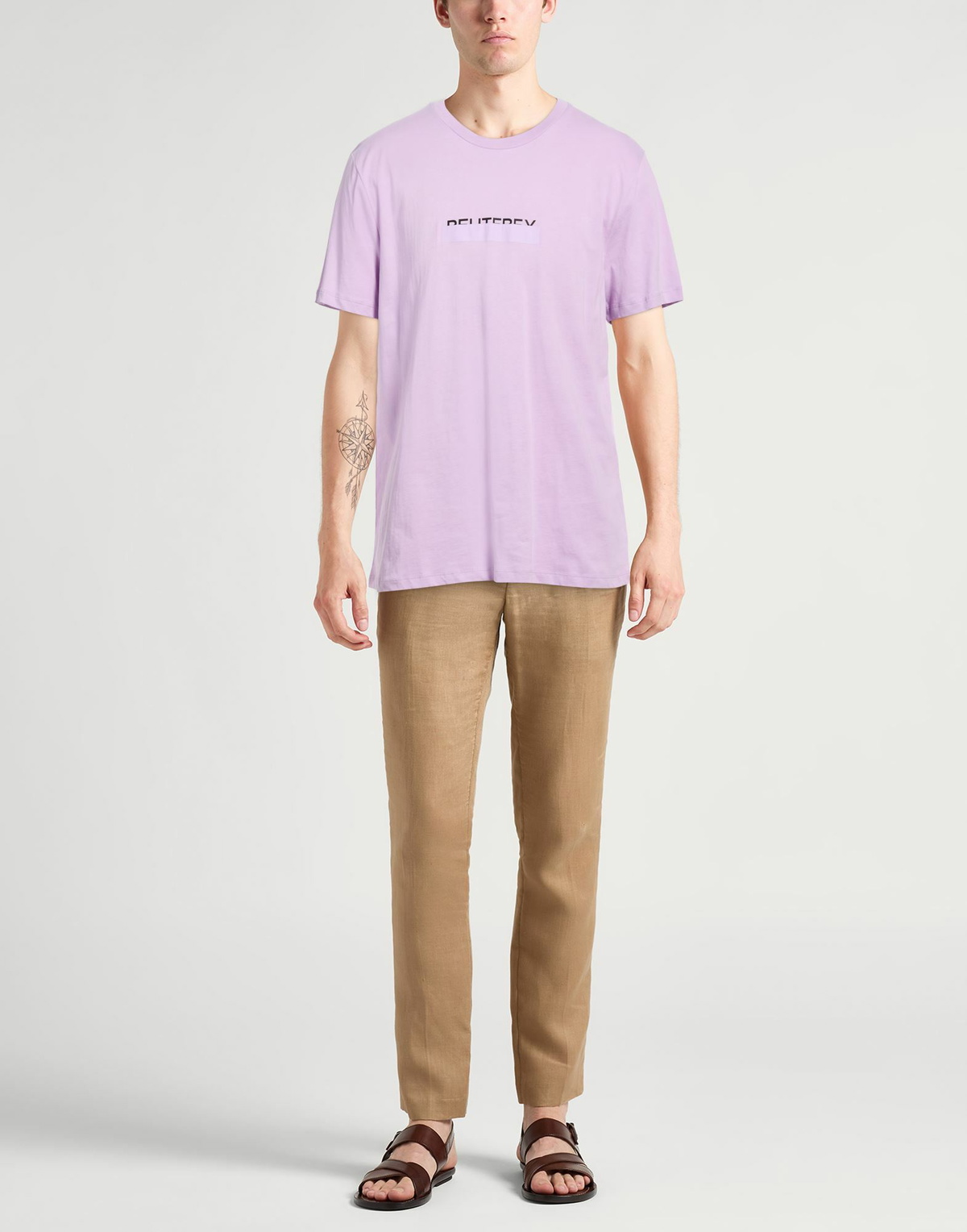 Peuterey Mens T-shirt Mauve