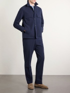 Paul Smith - Cotton-Blend Seersucker Overshirt - Blue