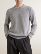 Slowear - Slim-Fit Cotton Sweater - Gray