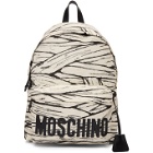 Moschino Off-White Large Mummy Backpack