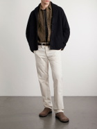RRL - Straight-Leg Paint-Splattered Cotton-Canvas Trousers - Neutrals