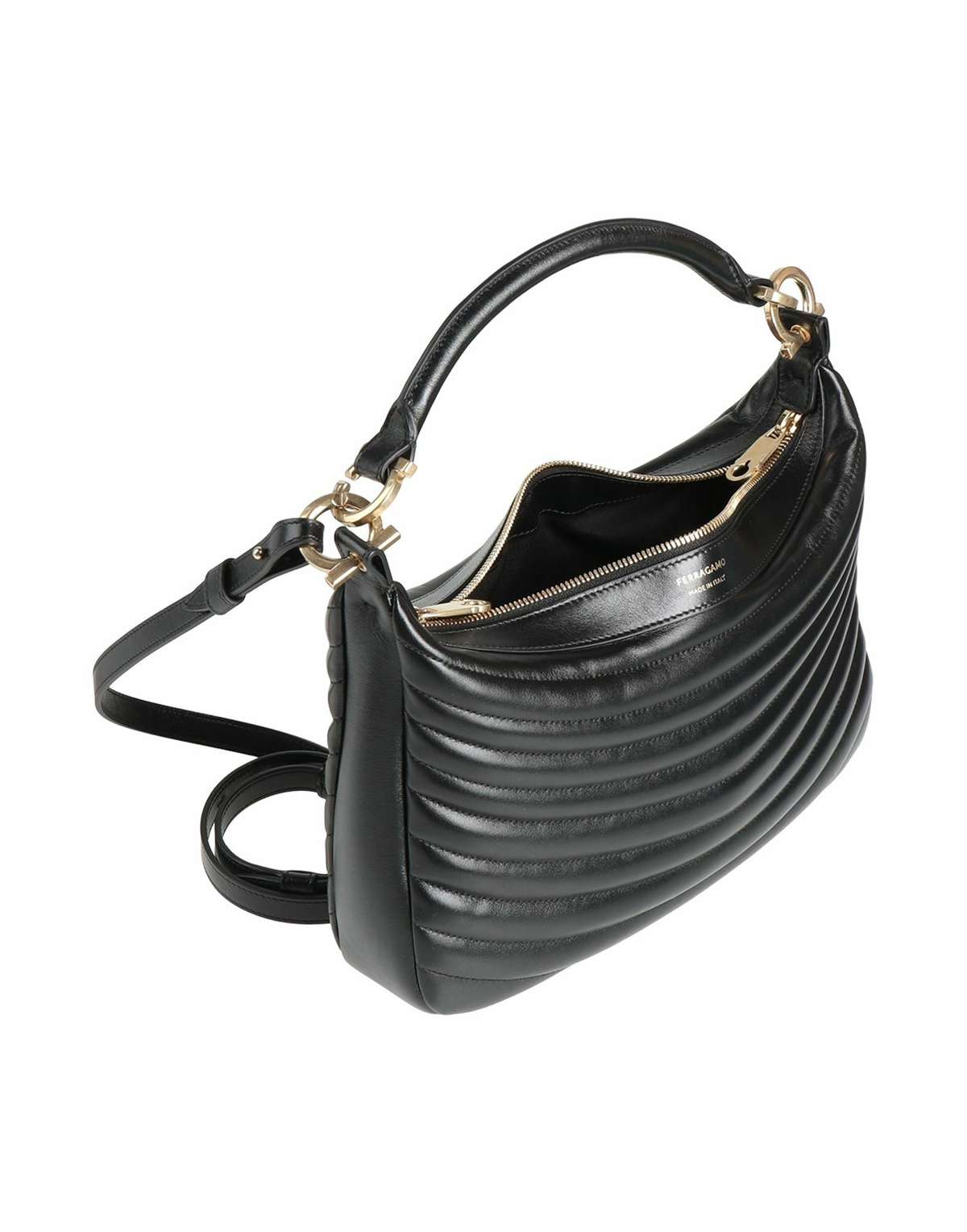 Ferragamo Womens Shoulder bag in Black