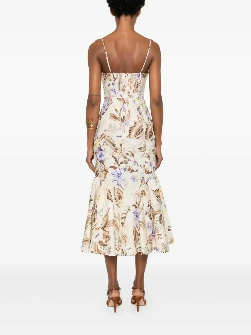 ZIMMERMANN Coco Midi Dress Zimmermann ZIMMERMANN Coco Midi Dress Zimmermann