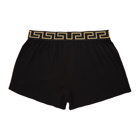 Versace Underwear Black Medusa Boxers