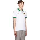 Kenzo White Jumping Tiger Polo