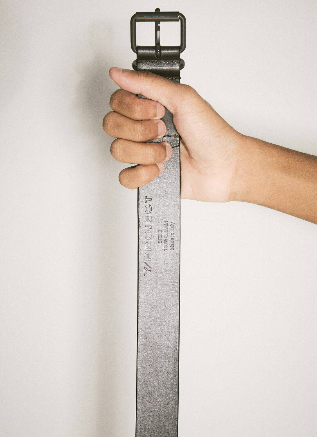 Y/Project Y Leather Belt