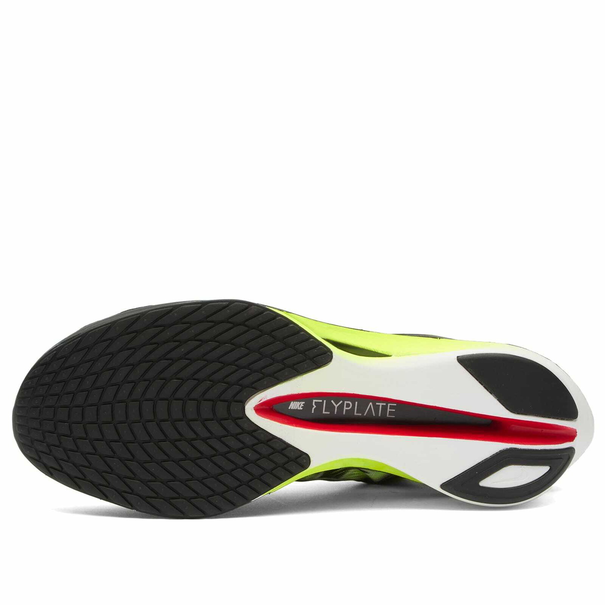 Nike Vaporfly 4 Sneaker in Black/Volt/White