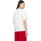 MM6 Maison Margiela Off-White Overdyed Jersey T-shirt