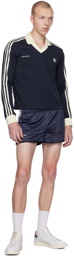 Sporty & Rich Navy adidas Originals Edition Shorts