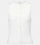 Vince Ribbed cotton top