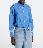 Ganni Cotton-blend shirt