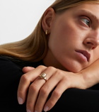 Persée 9kt gold ring with diamond