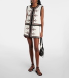 Marant Etoile Zeana embroidered vest