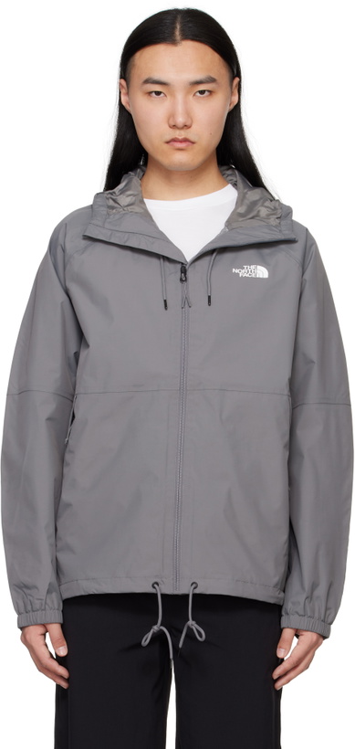 Photo: The North Face Gray Antora Rain Jacket