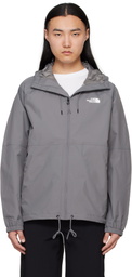 The North Face Gray Antora Rain Jacket