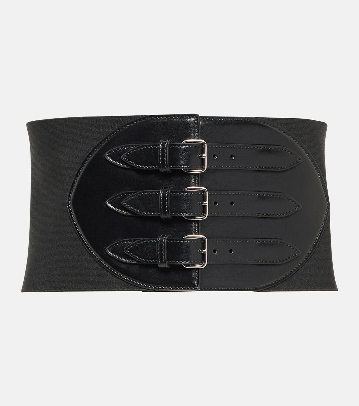 【ALAIA】 Buckled leather corset belt Alaïa Buckled leather corset belt ALAÏA