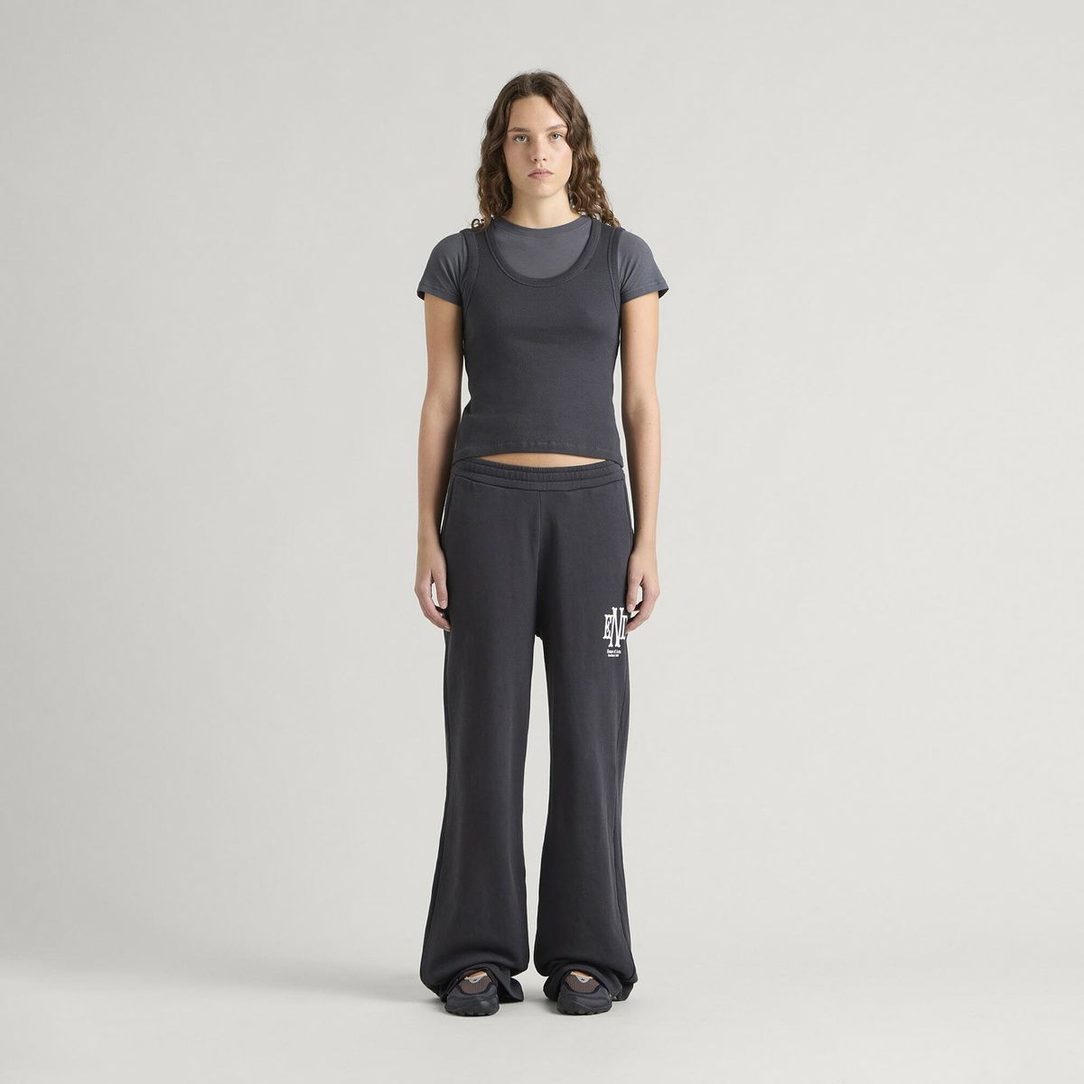 END. Mono Sweatpant in Cinder Black