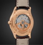 Jaeger-LeCoultre - Master Ultra Thin Date Automatic 39mm 18-Karat Rose Gold and Alligator Watch, Ref No. 1232510 - Neutrals