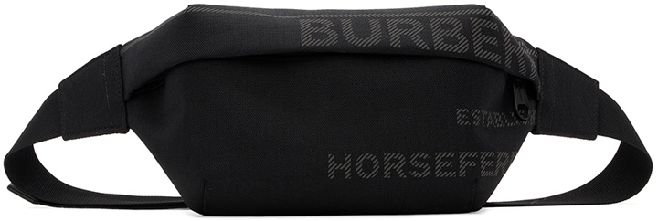 Photo: Burberry Black Horseferry Print Pouch