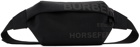 Burberry Black Horseferry Print Pouch