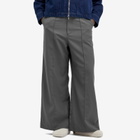 Snow Peak Women's Hybrid Wool Wide Pants in Grey