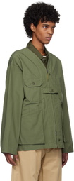 Engineered Garments Khaki Cardigan Jacket